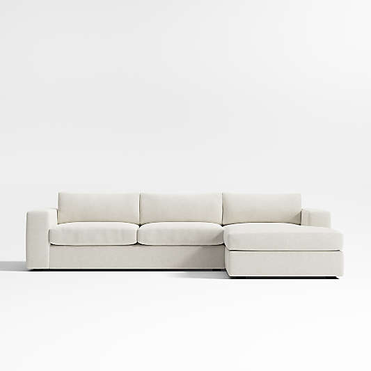 Oceanside 2-Piece Sectional Sofa with Chaise Lounge