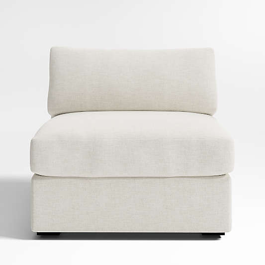 Oceanside Armless Chair Sectional Piece