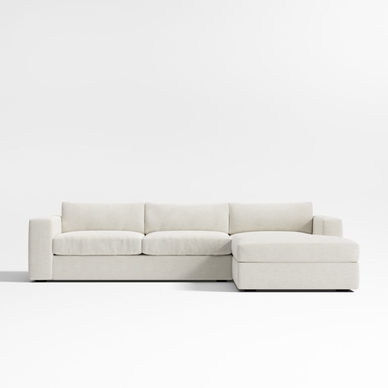 Oceanside Deep 2-Piece Chaise Sectional Sofa - image 0 of 13