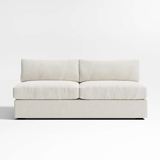 Oceanside Deep Armless Sofa Sectional Piece