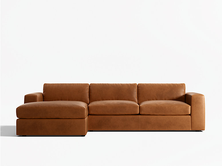 Oceanside Leather Sectional Sofas