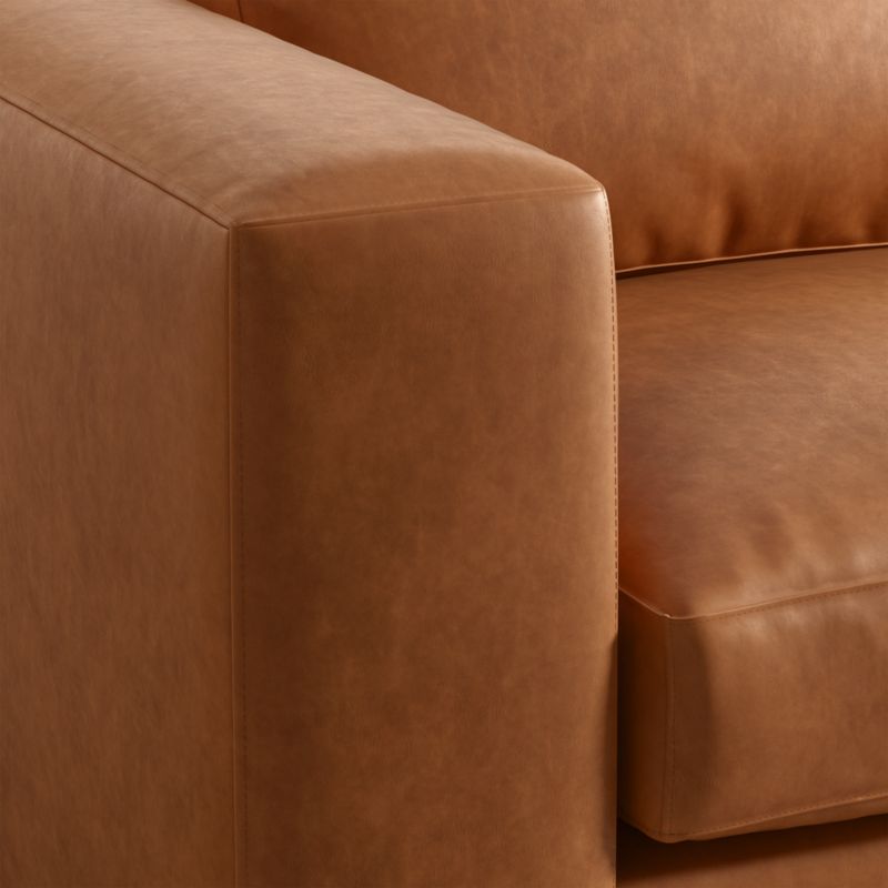 Oceanside 90" Leather Sofa - image 5 of 6