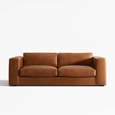 Oceanside 90 Leather Sofa