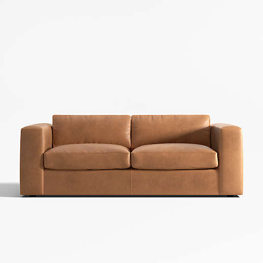 Oceanside Leather Queen Sleeper Sofa