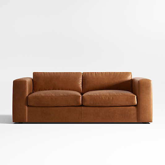 Oceanside Leather Queen Sleeper Sofa