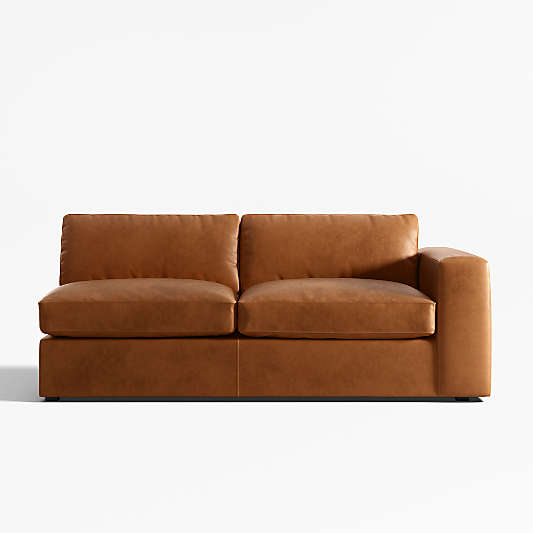 Oceanside Leather Right-Arm Sofa