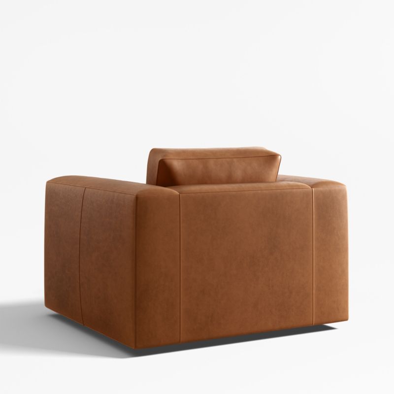 Oceanside Leather Swivel Chair - image 5 of 6