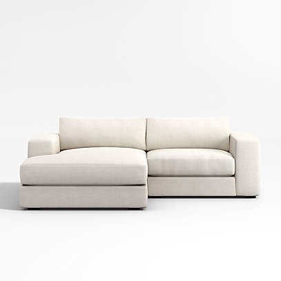 Left Arm Chaise Small Sectional Sofa