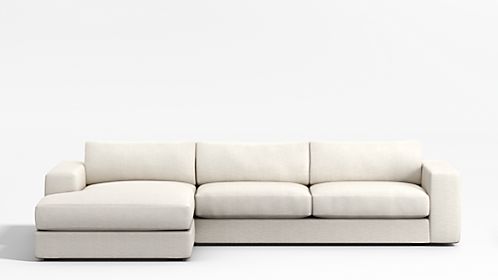 Crate and barrel build deals your own sectional