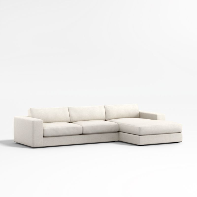 Oceanside Low 2-Piece Right-Arm Chaise Sectional Sofa - image 13 of 13