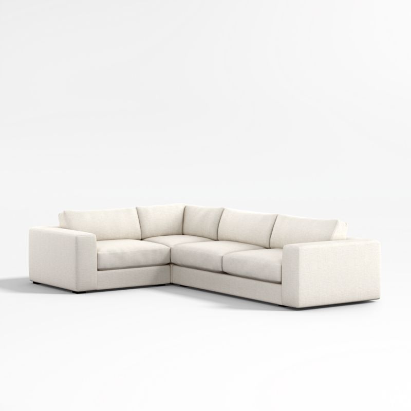 Oceanside Low 3-Piece Corner Sectional Sofa - image 1 of 10