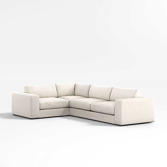 Oceanside Low 3-Piece Corner Sectional Sofa