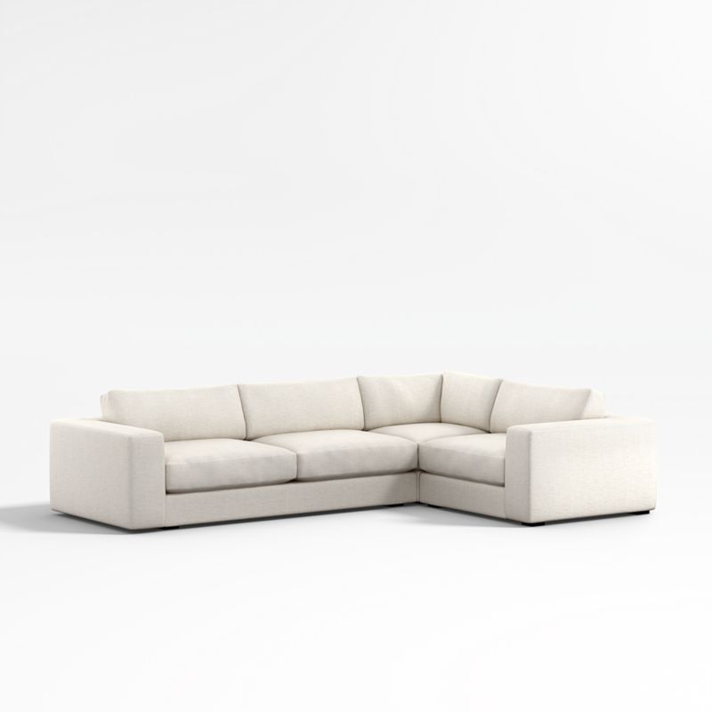 Oceanside Low 3-Piece L-Shaped Sectional Sofa - image 0 of 11