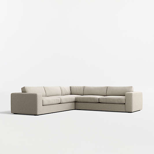 Oceanside 3-Piece L-Shaped Sectional Sofa