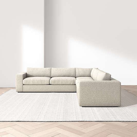 Oceanside 3-Piece L-Shaped Sectional Sofa