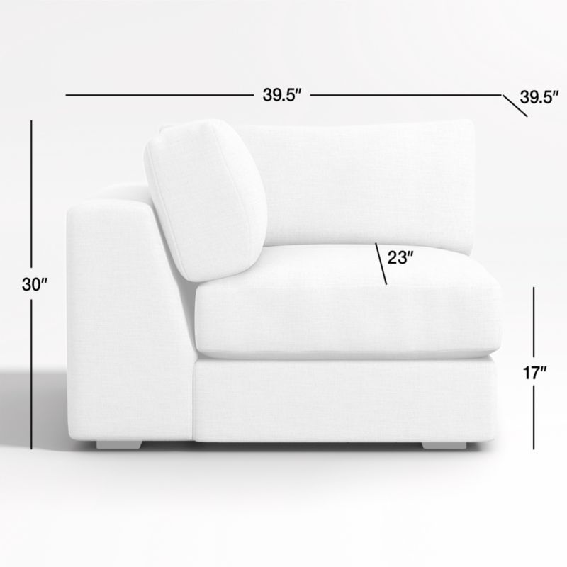 View Oceanside Low Corner Sectional Piece - image 2 of 6