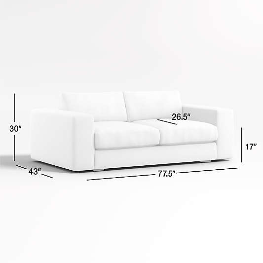 Oceanside Low Deep-Seat Apartment Sofa