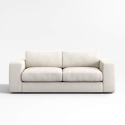 Oceanside Deep Low 77.5" Apartment Sofa