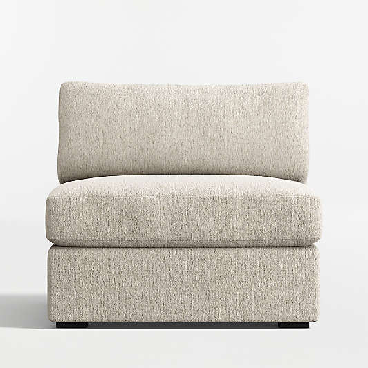 Oceanside Deep Armless Chair Sectional Piece