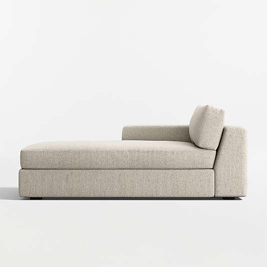 Oceanside Deep Left-Arm Chaise Lounge Sectional Piece