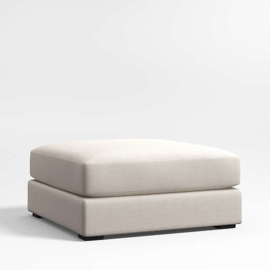 Oceanside Low 37" Square Ottoman