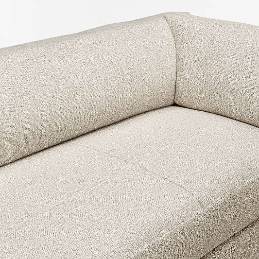 Oceanside Low 2-Piece L-Shaped Sectional Sofa with Corner Bumper