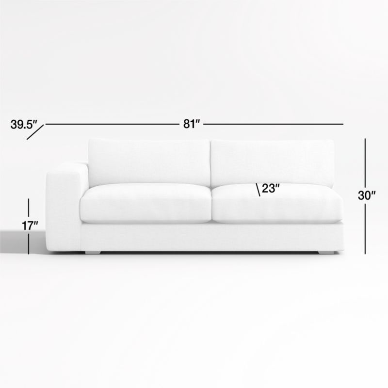 Oceanside Low Left-Arm Sofa