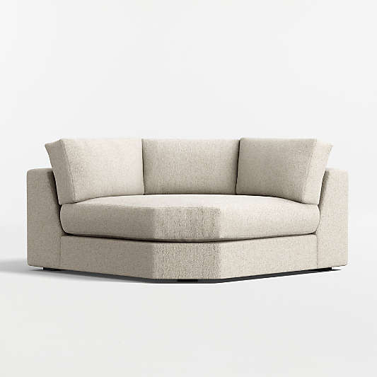 Oceanside Deep Low Wedge Chair Sectional Piece