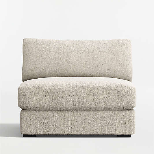 Oceanside Low Armess Chair Sectional Piece