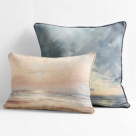 Oceanside Throw Pillows