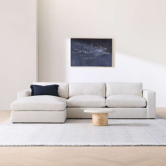 Oceanside 2-Piece Sectional Sofa with Chaise Lounge
