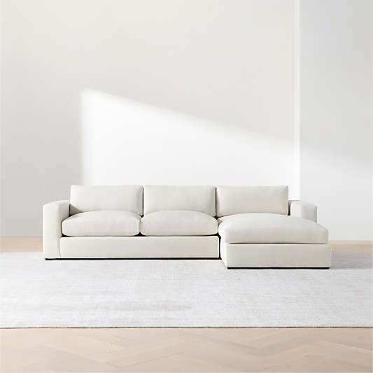 Oceanside 2-Piece Sectional Sofa with Chaise Lounge