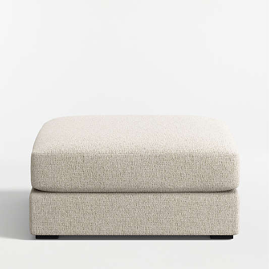 Oceanside Low 37" Square Ottoman