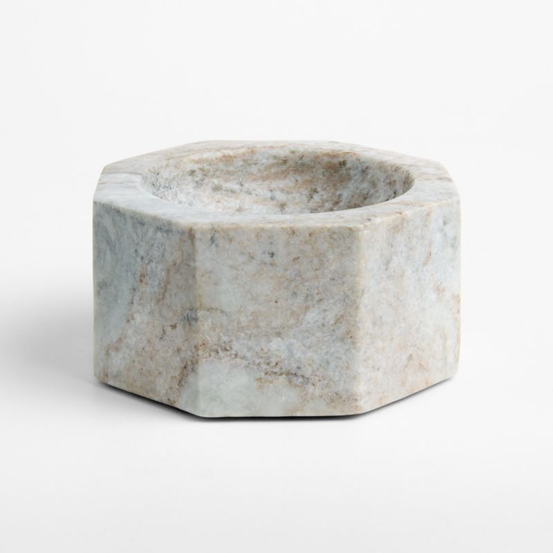 Octagon Marble Decorative Catchall Tray - image 4 of 5