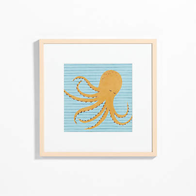 Octopus Framed Wall Art Print