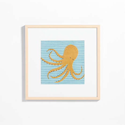 Octopus Framed Wall Art Print