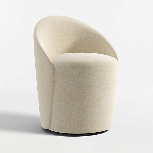 Odette Upholstered Swivel Dining Chair