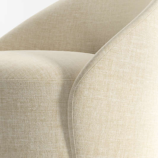 Odette Upholstered Swivel Dining Chair