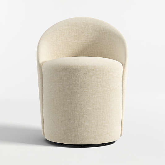 Odette Upholstered Swivel Dining Chair