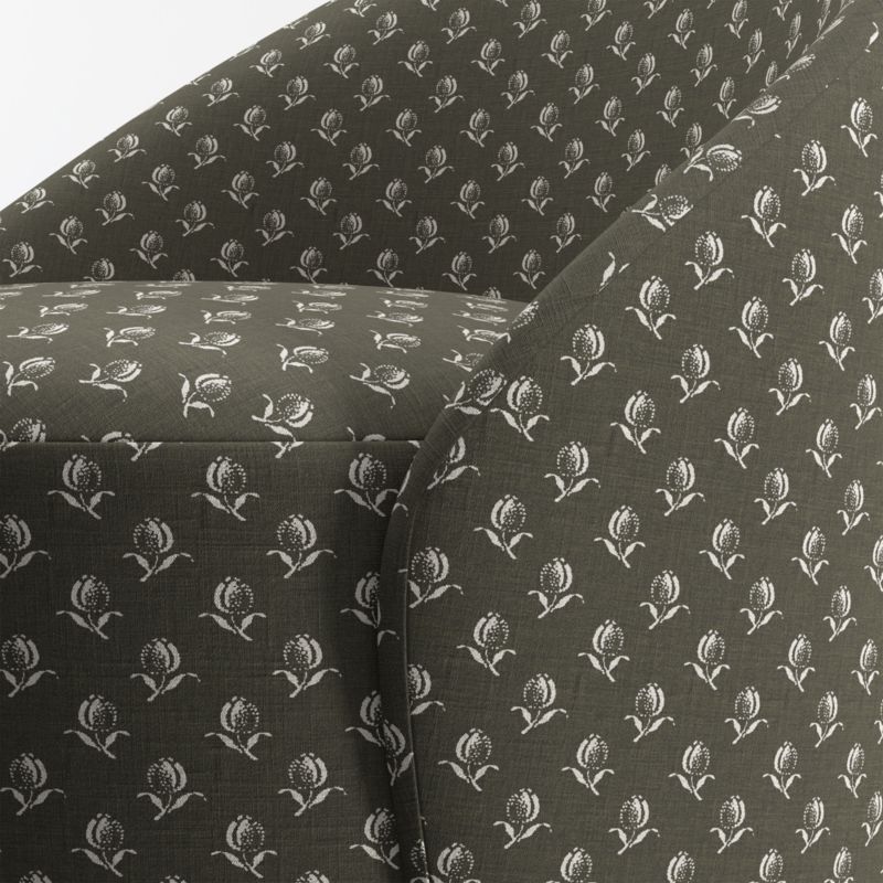 Odette Upholstered Swivel Dining Chair - image 6 of 7