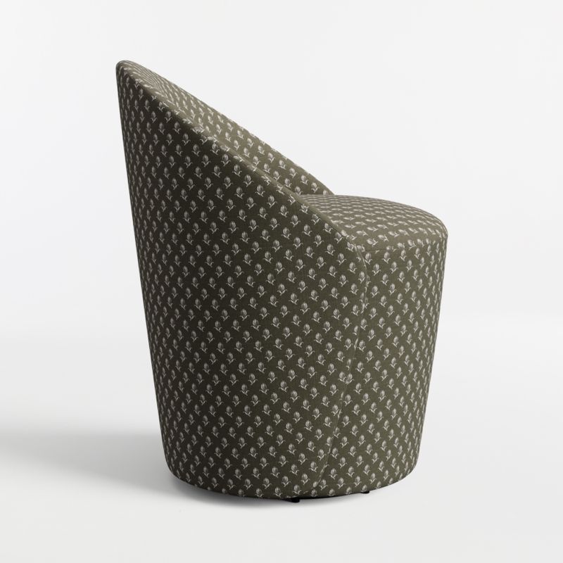 Odette Upholstered Swivel Dining Chair - image 4 of 7