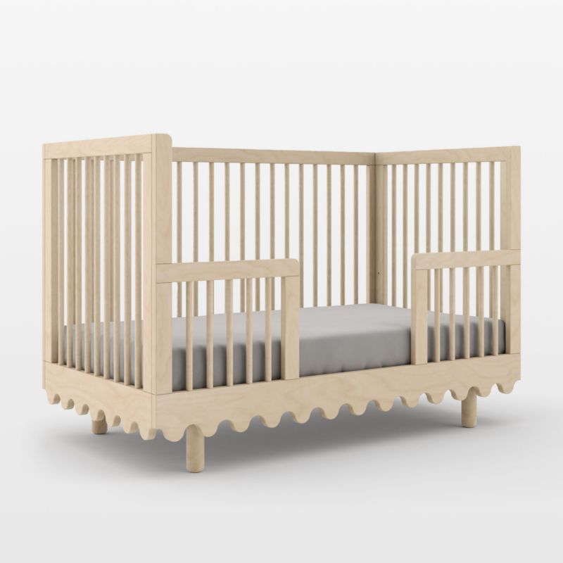 Oeuf Moss Natural Birch Wood Toddler Bed Rail - image 5 of 6