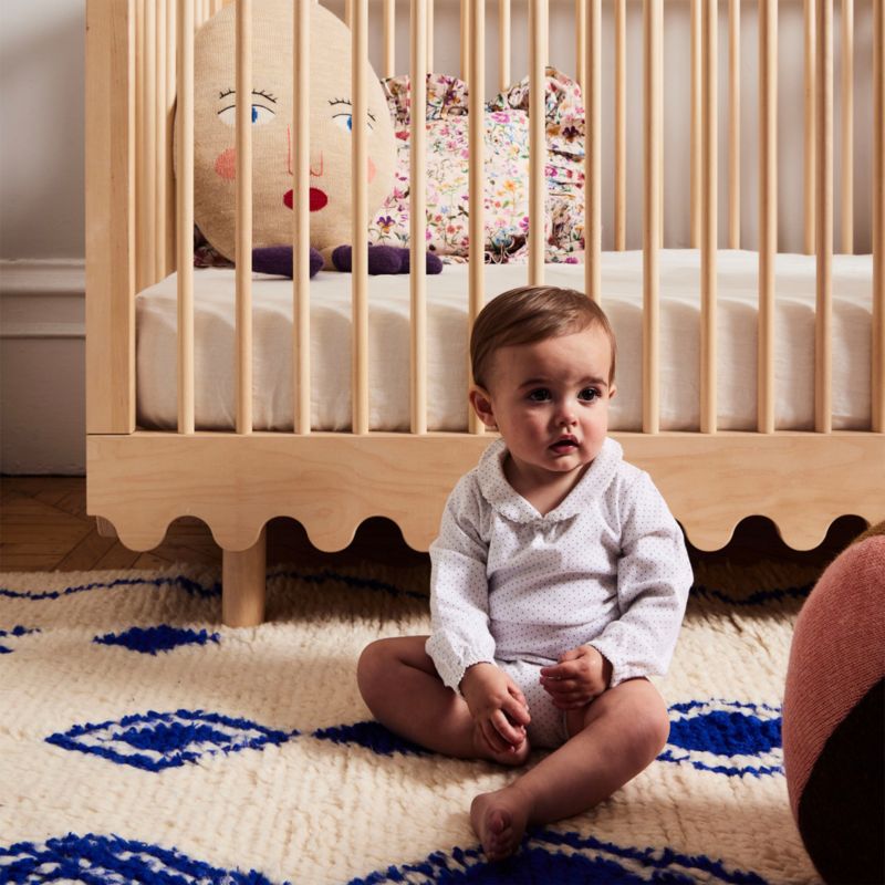 Oeuf Moss Natural Birch Wood Toddler Bed Rail - image 4 of 6