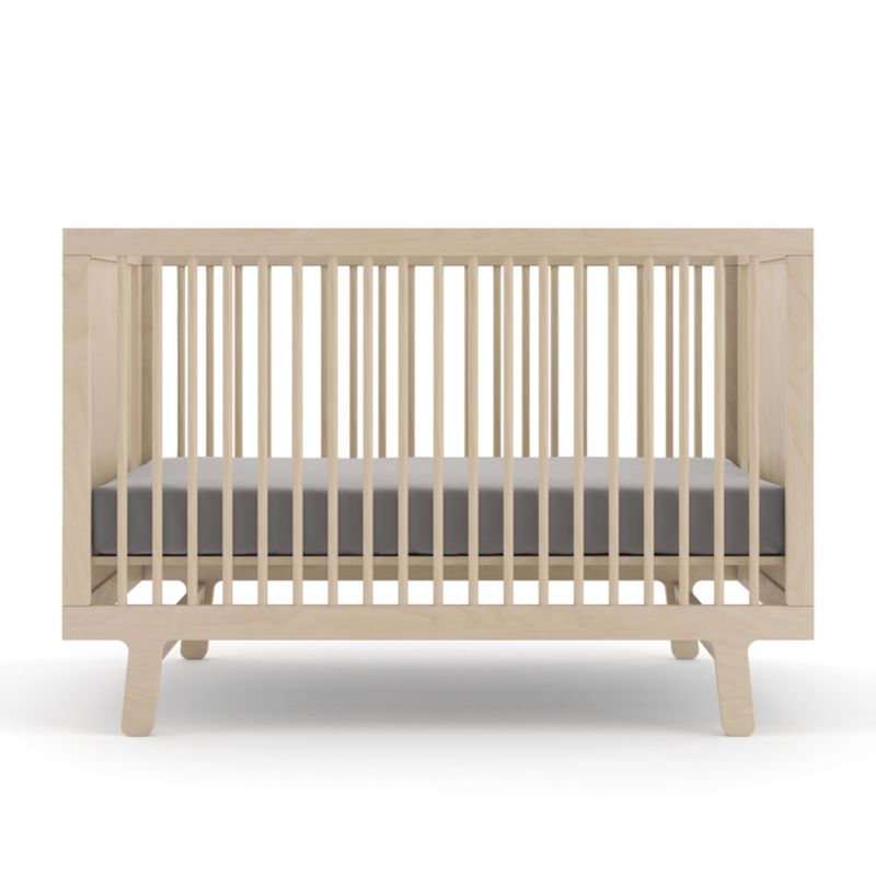 Oeuf Sparrow Natural Birch Wood Convertible Crib - image 4 of 6