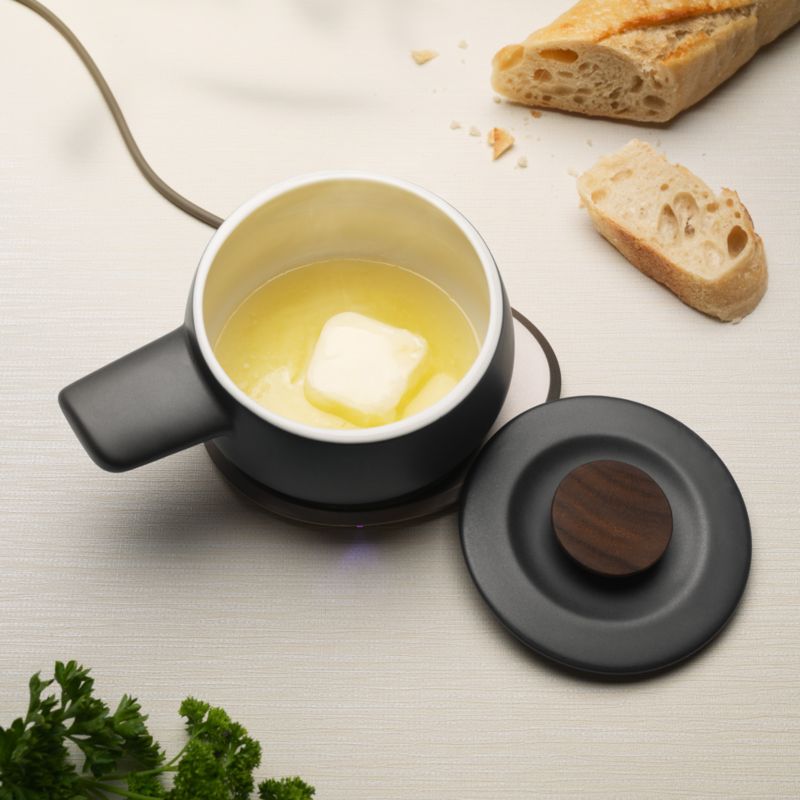 Ohom Fondi Inkstone Black Heated Fondue Set - image 7 of 9