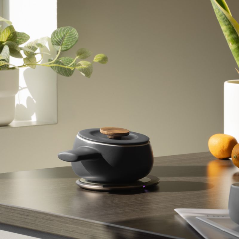 Ohom Fondi Inkstone Black Heated Fondue Set - image 6 of 9