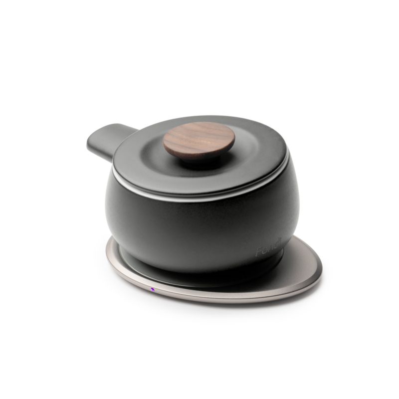 Ohom Fondi Inkstone Black Heated Fondue Set - image 8 of 9