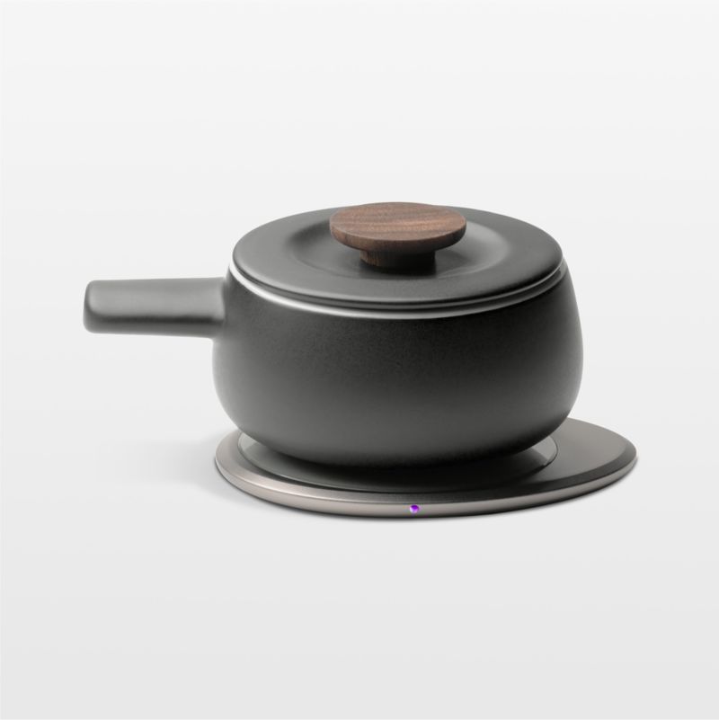 Ohom Fondi Inkstone Black Heated Fondue Set - image 0 of 9