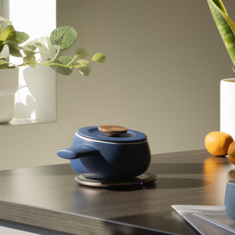 Ohom Fondi Deep Navy Heated Fondue Set - image 3 of 5