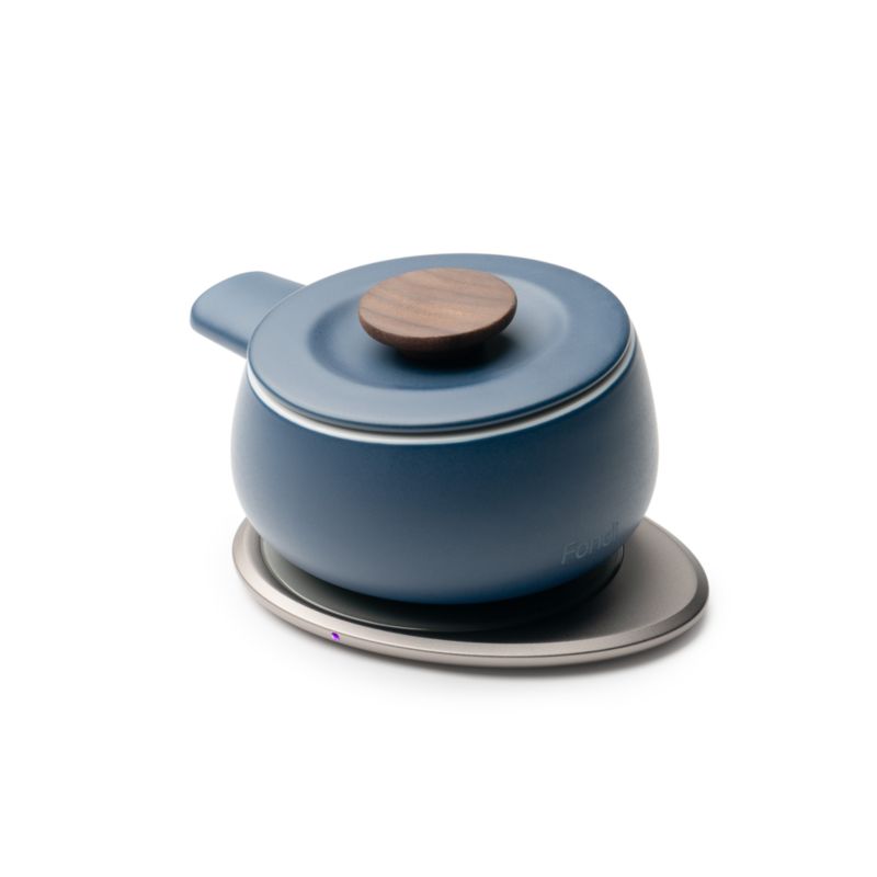 Ohom Fondi Deep Navy Heated Fondue Set - image 4 of 5